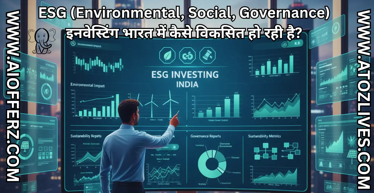 ESG (Environmental, Social, Governance) इनवेस्टिंग भारत में कैसे विकसित हो रही है
