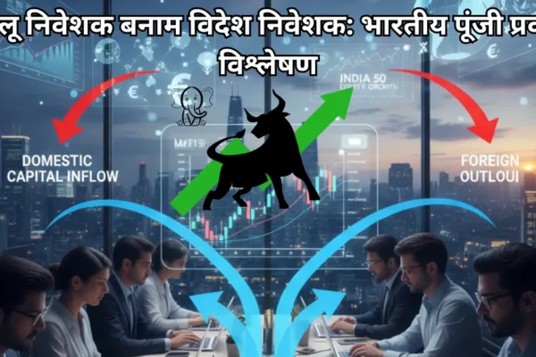 घरेलू निवेशक बनाम विदेश निवेशक भारतीय पूंजी प्रवाह विश्लेषण