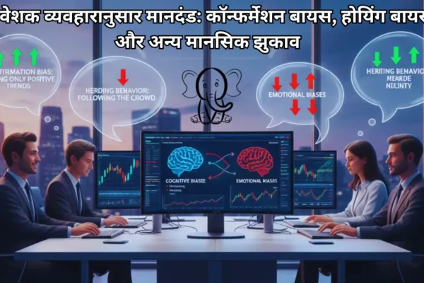 निवेशक व्यवहारानुसार मानदंड कॉन्फर्मेशन बायस, होयिंग बायस और अन्य मानसिक झुकाव