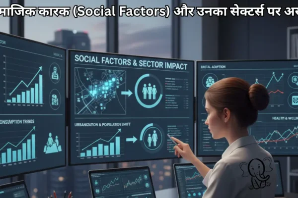 सामाजिक कारक (Social Factors) और उनका सेक्टर्स पर असर