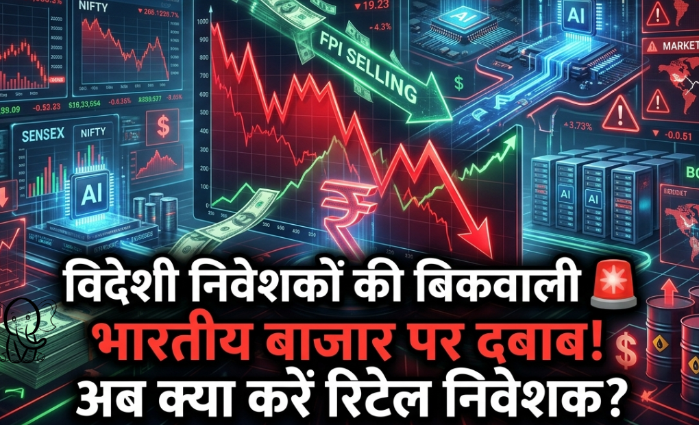 एफपीआई बिकवाली और भारतीय शेयर बाजार