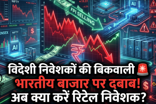 एफपीआई बिकवाली और भारतीय शेयर बाजार