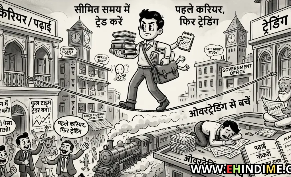 पार्ट-टाइम ट्रेडिंग कॉलेज स्टूडेंट या जॉब के साथ कैसे मैनेज करें