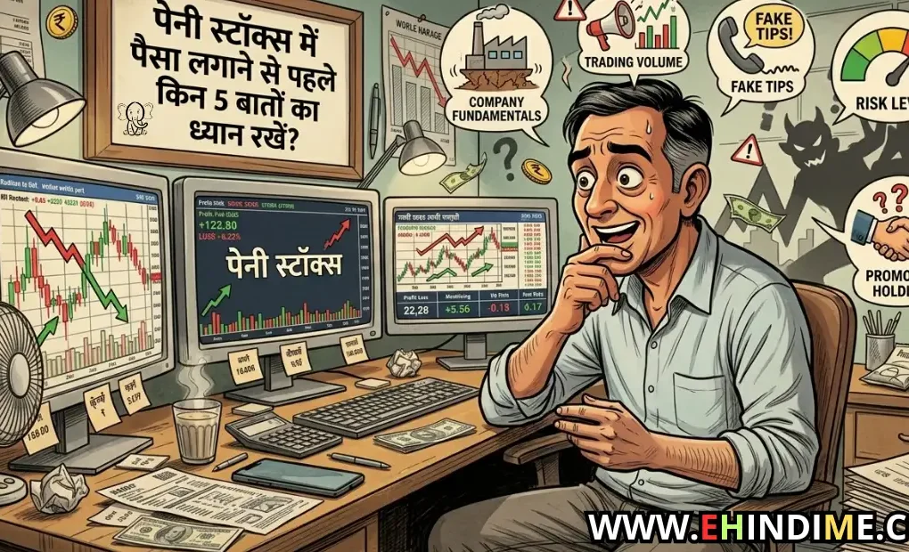 पेनी स्टॉक्स में पैसा लगाने से पहले किन 5 बातों का ध्यान रखें