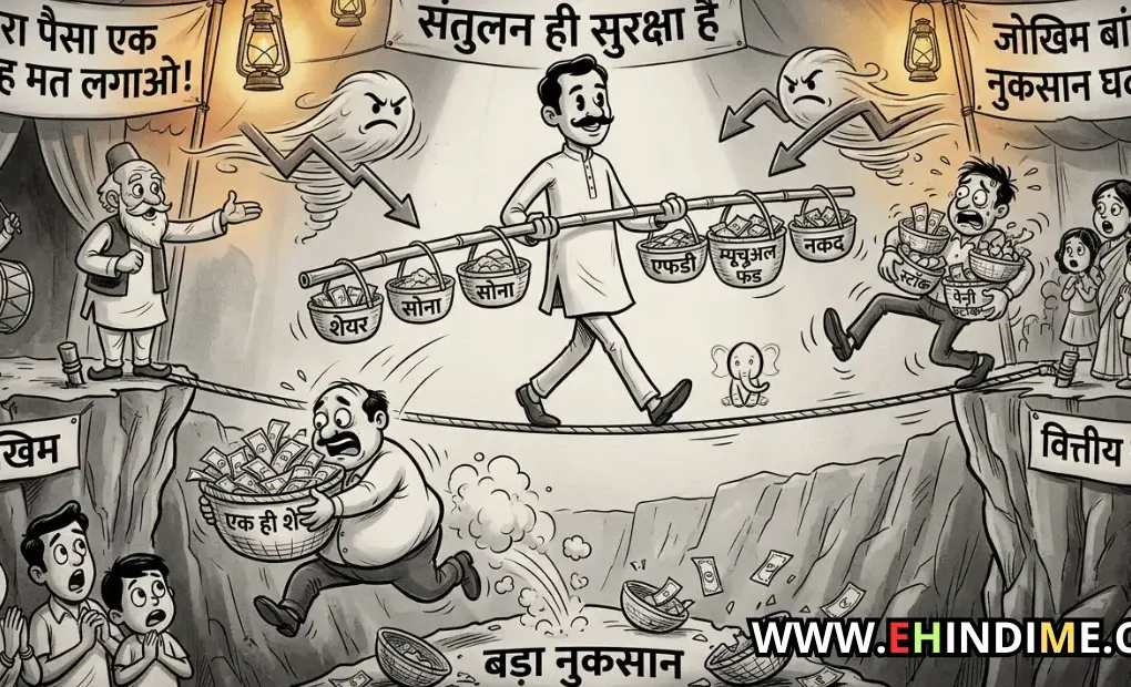 पोर्टफोलियो डाइवर्सिफिकेशन क्या है और अपने नुकसान को कैसे कम करें
