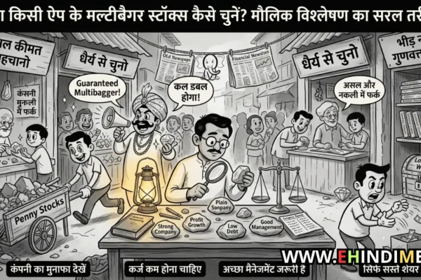 बिना किसी ऐप के मल्टीबैगर स्टॉक्स कैसे चुनें मौलिक विश्लेषण का सरल तरीका