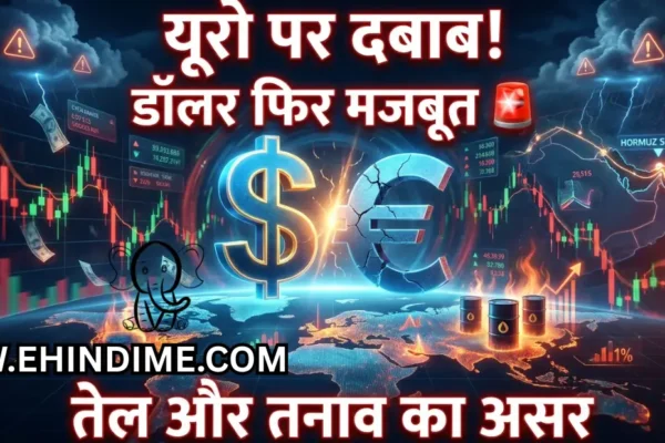 यूरो डॉलर बाजार अपडेट