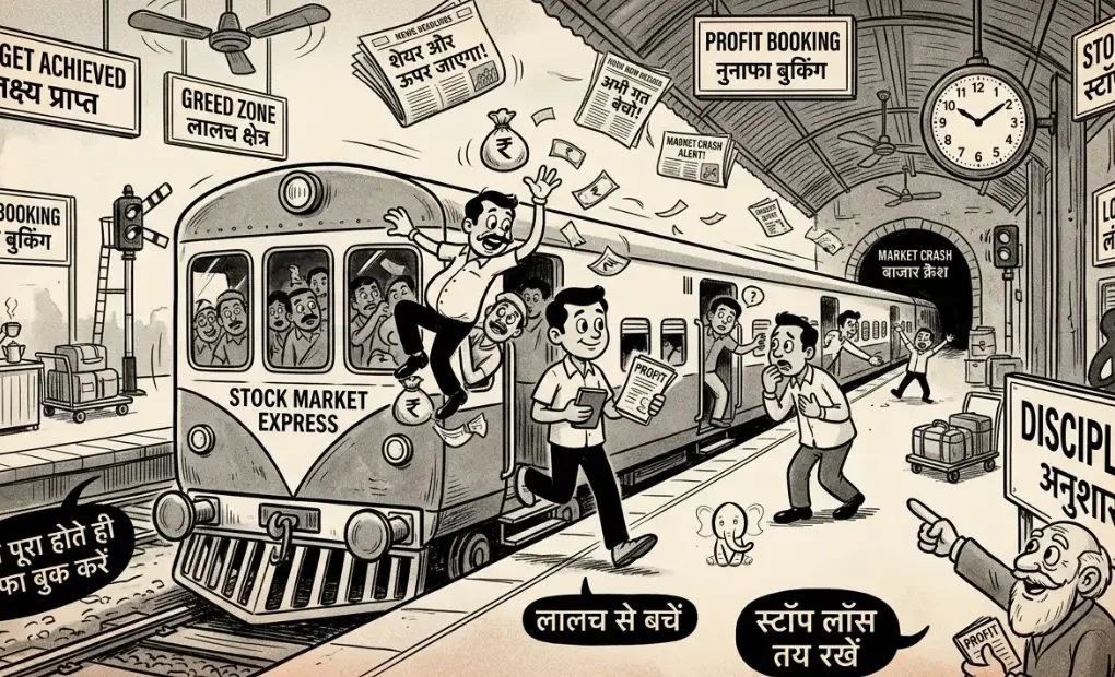 शेयर बाजार में 'एग्जिट' (Exit) कब करें मुनाफा बुक करने की परफेक्ट टाइमिंग