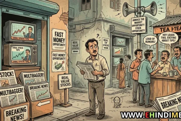 शेयर बाजार में 'मीडिया हाइप' से कैसे बचें और असली मौका कैसे पहचानें