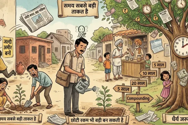 सिर्फ ₹500 की एसआईपी (SIP) से करोड़पति कैसे बनें गणित और हकीकत