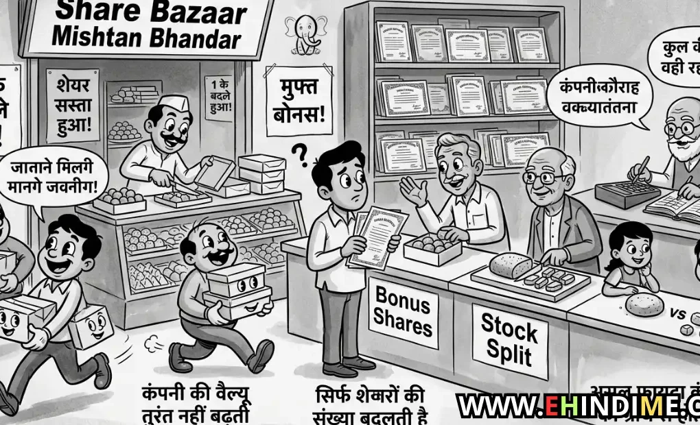 ‘बोनस शेयर’ और ‘स्टॉक स्प्लिट’ क्या है क्या इससे सच में फायदा होता है