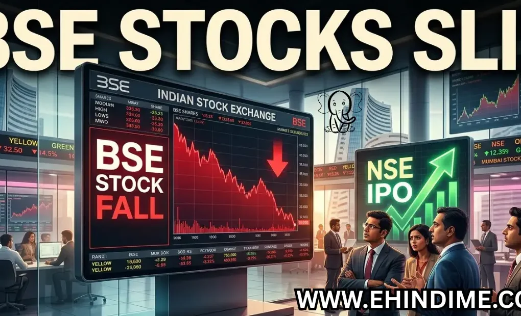 BSE शेयरों में गिरावट