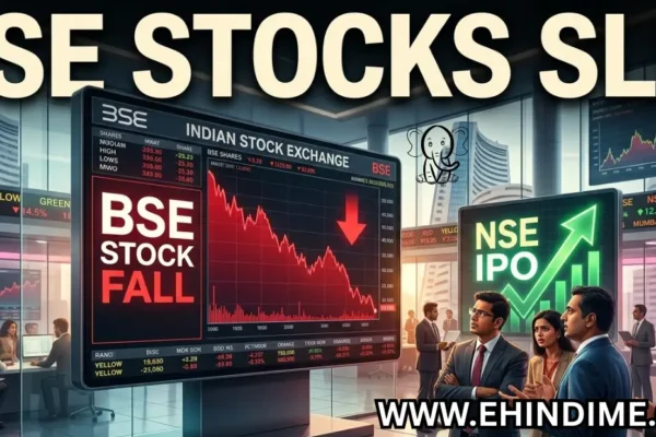 BSE शेयरों में गिरावट