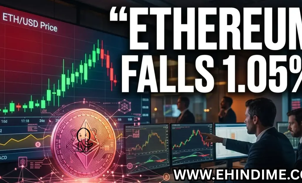 Ethereum की कीमत में गिरावट