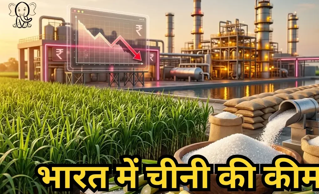 भारत में चीनी की कीमतें