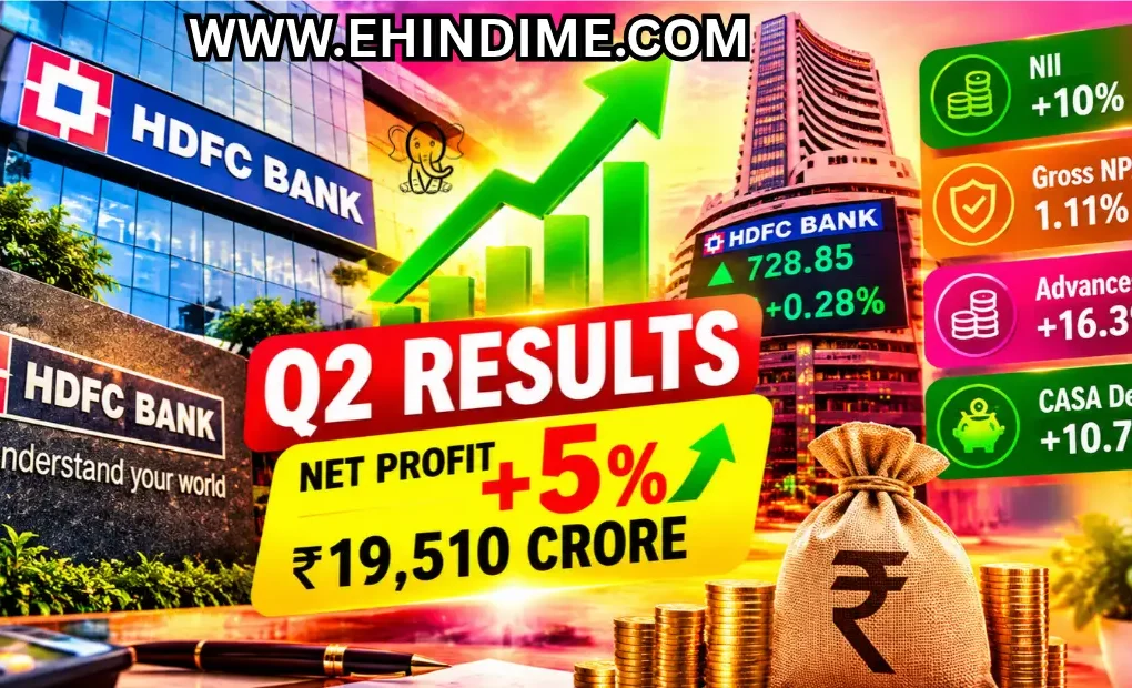 HDFC Bank Q2 नतीजे 2026
