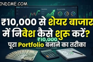 ₹10,000 से शेयर बाजार में निवेश कैसे शुरू करें पूरा Portfolio बनाने का तरीका